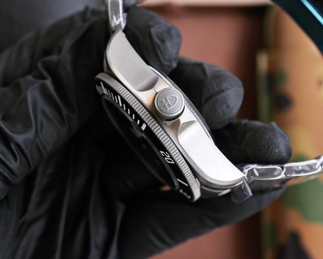 Black Silver - White 904L Steel - Automatic - 42mm