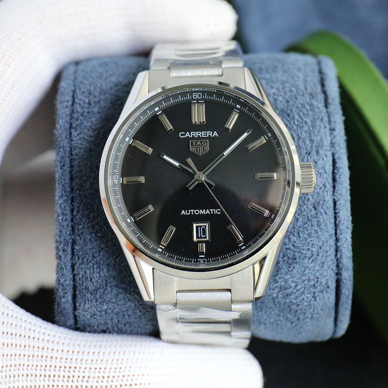 Black - Silver 904L Steel - Automatic - 41mm