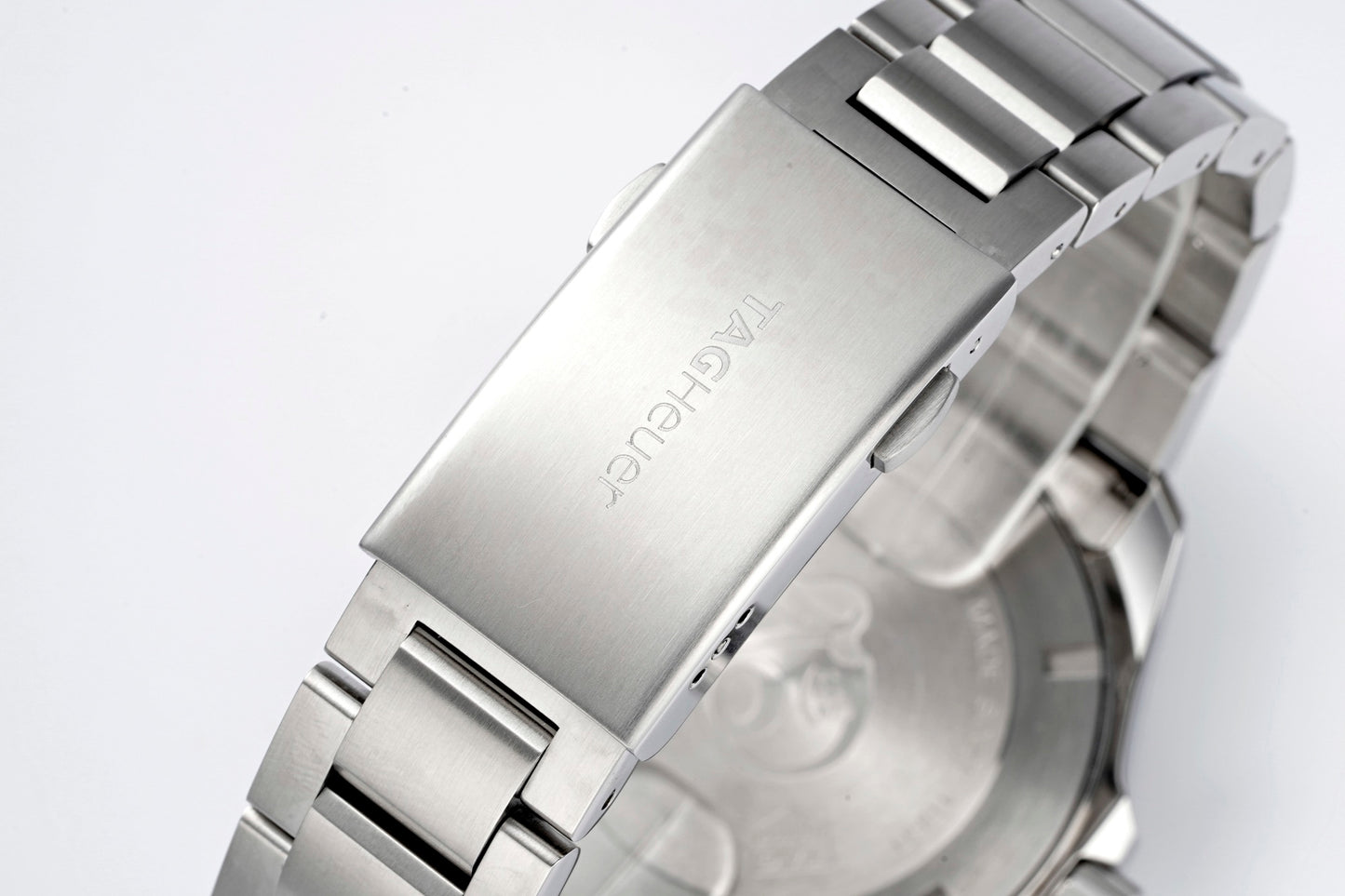 BA0927- Black 3D Stripes -Silver 904L Steel - Automatic - 43mm