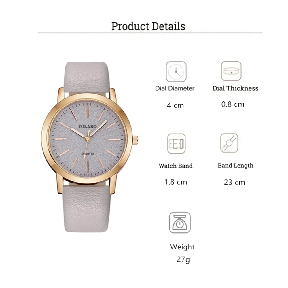 LADY - Blue Yellow - Blue Rubber - Quartz - 34mm