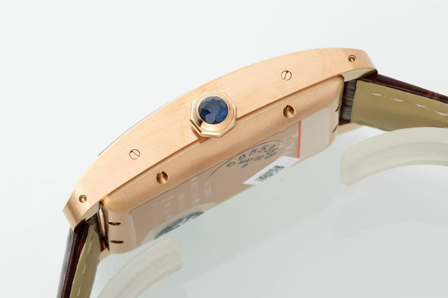AF Tank -W2609156 - Yellow gold -Brwon Leather - Automatic - 45*26mm