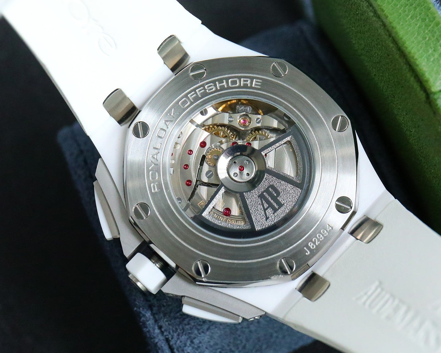 Chronograph-Ceramic - White Rubber- Automatic - 42mm