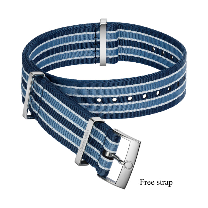 š„Limited Time Offer! 60th Anniversary- Blue -904L Steel - Free Nylon Strap - Automatic -42mm
