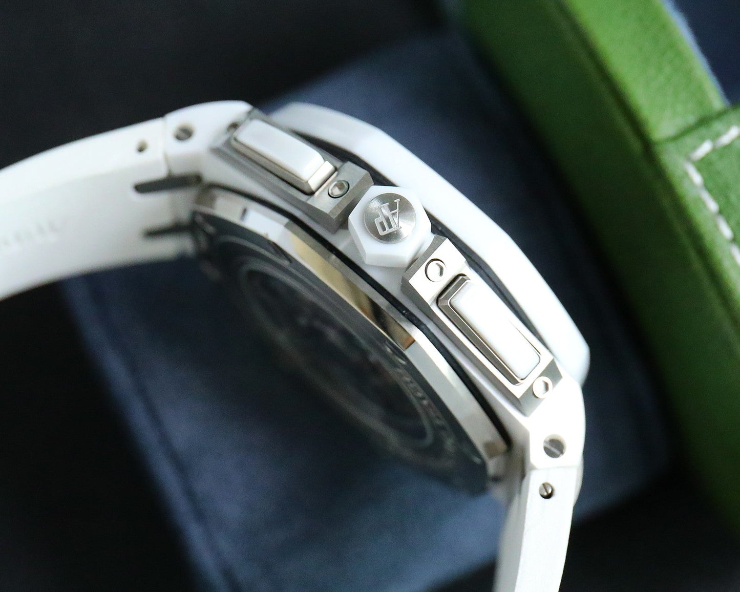 Chronograph-Ceramic - White Rubber- Automatic - 42mm