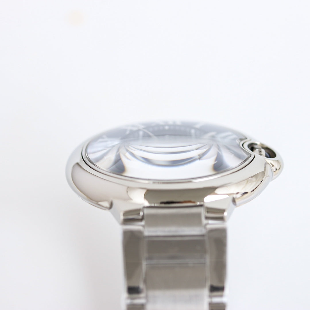 Grey -White Silver - 904L Steel- Automatic - 36/42mm