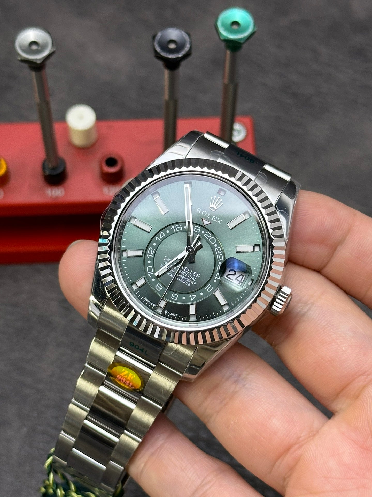 C-Factory -Green - White 904L Steel- Automatic - 42mm
