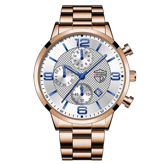 Blue White - Yellow 904L Stell - Automatic - 43mm