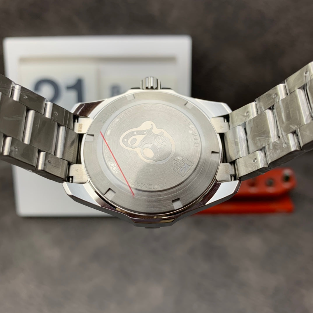 Top version -Black Ceramic -Silver 904L Steel - Automatic - 43mm
