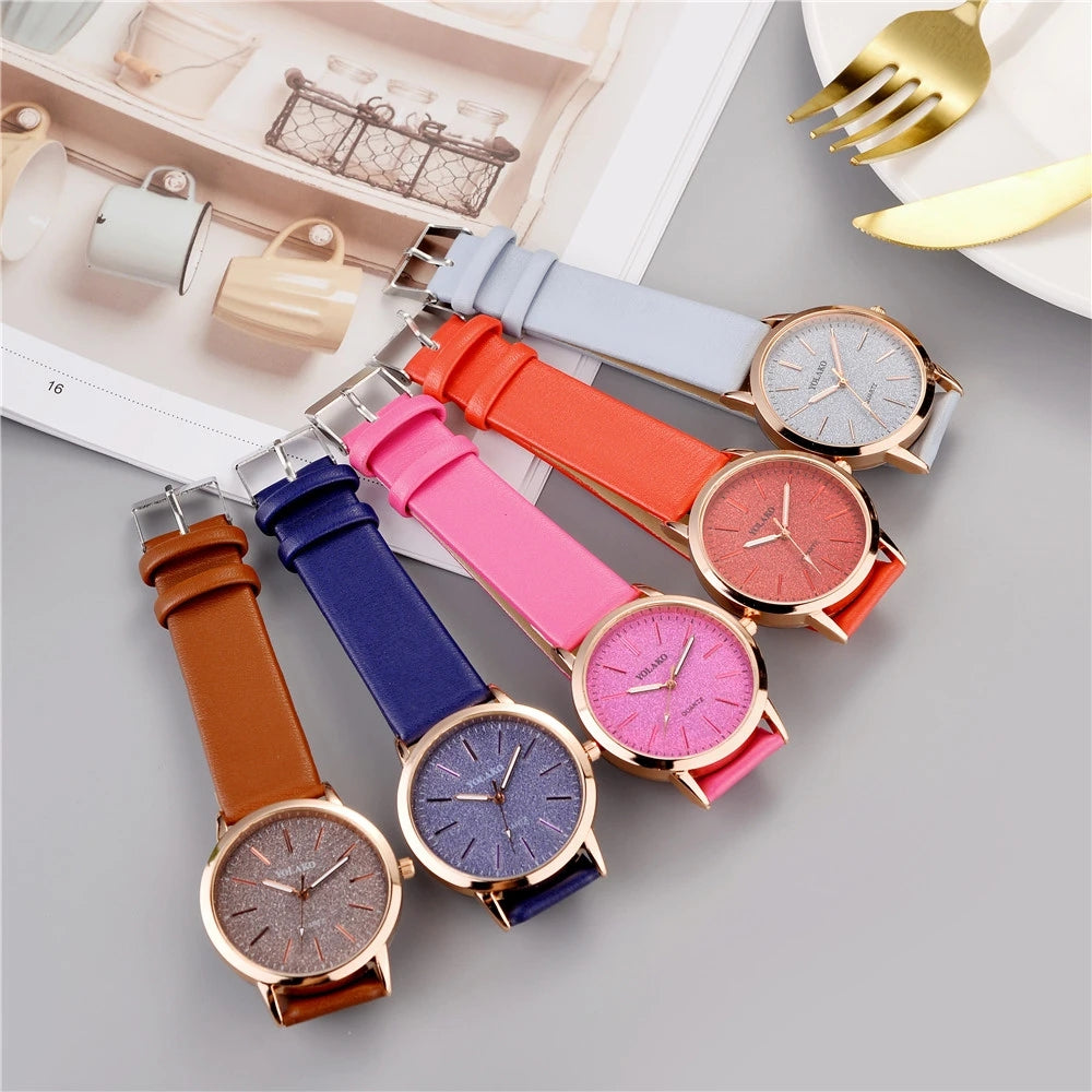 LADY - Blue Yellow - Blue Rubber - Quartz - 34mm