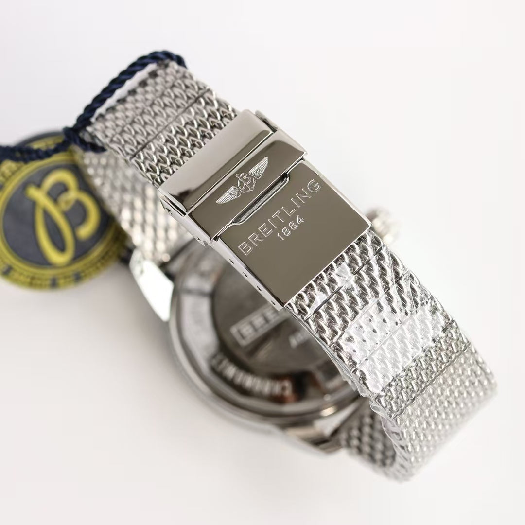 Top version - S-Ocean -Grey -Silver 904L Steel - Automatic - 42mm