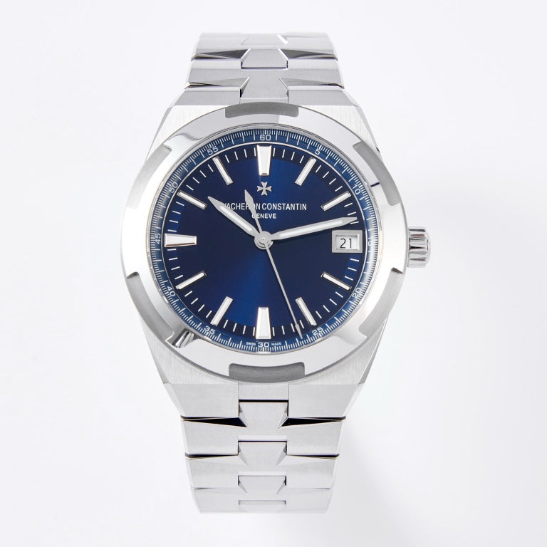cal 5100 - Blue - Silver 904L Steel - Automatic - 41mm