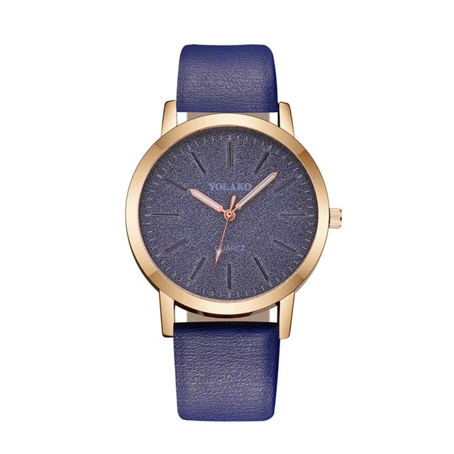 LADY - Purple Yellow - Purple Rubber - Quartz - 34mm
