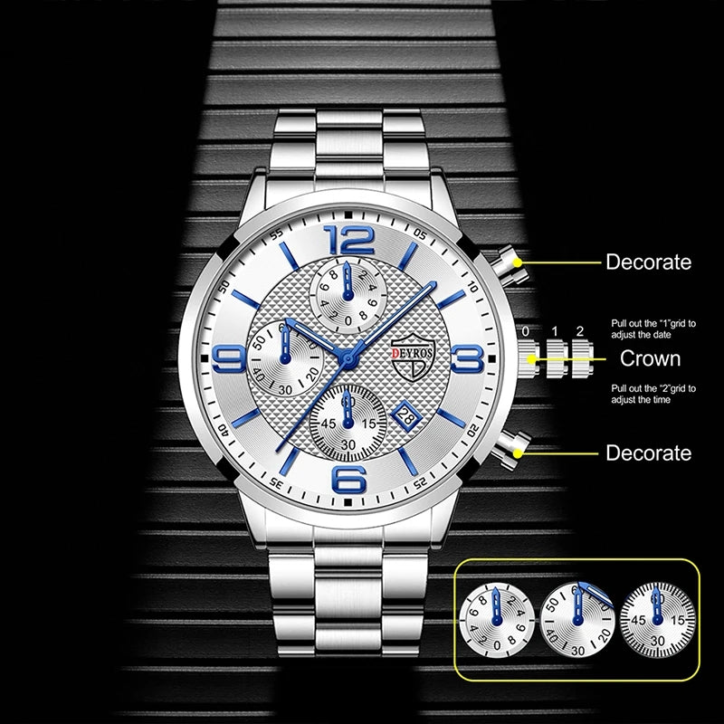 Blue Steel - White 904L Stell - Automatic - 43mm