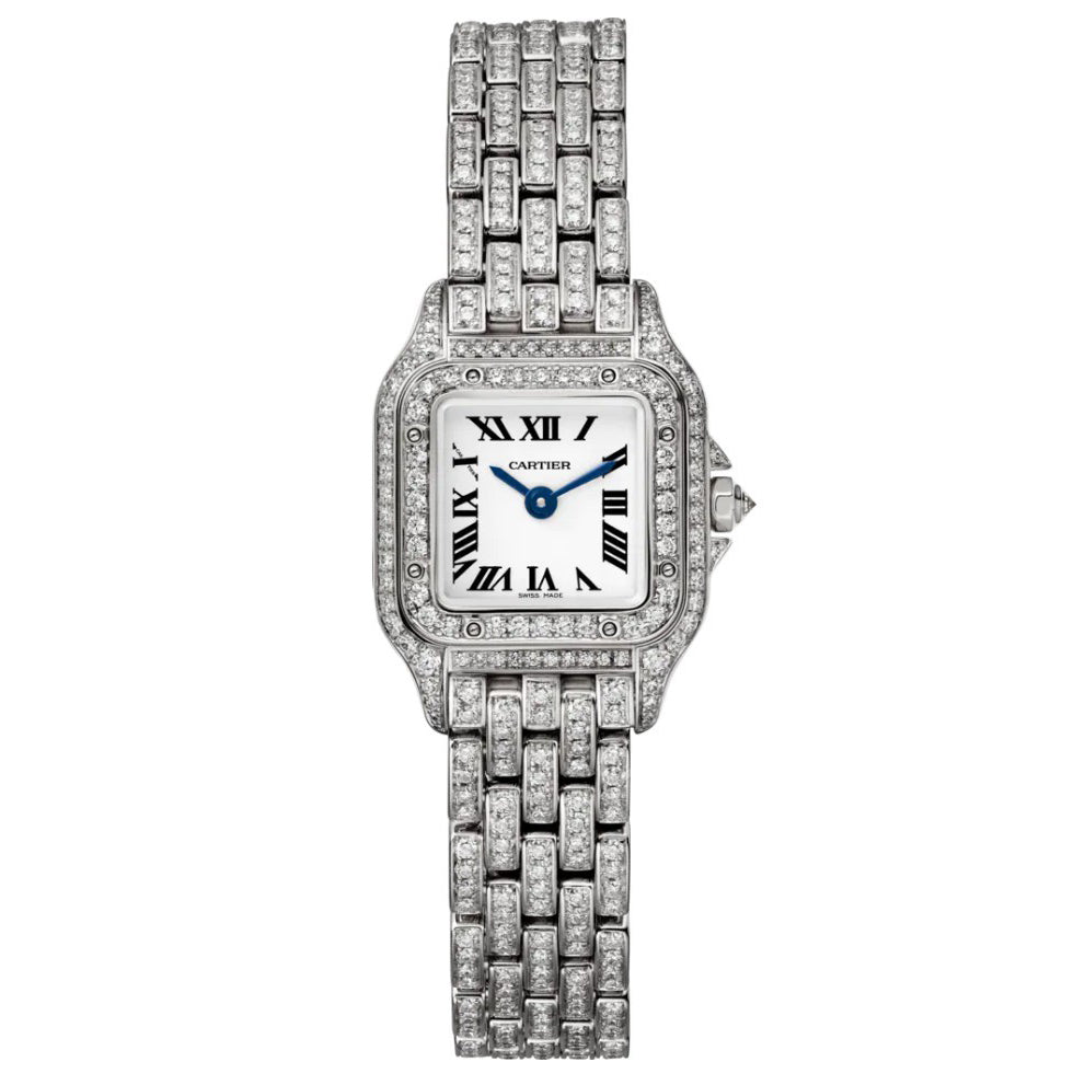 LADY- HPI01641- Full Diamond - 904L Steel- Quartz -27*37mm