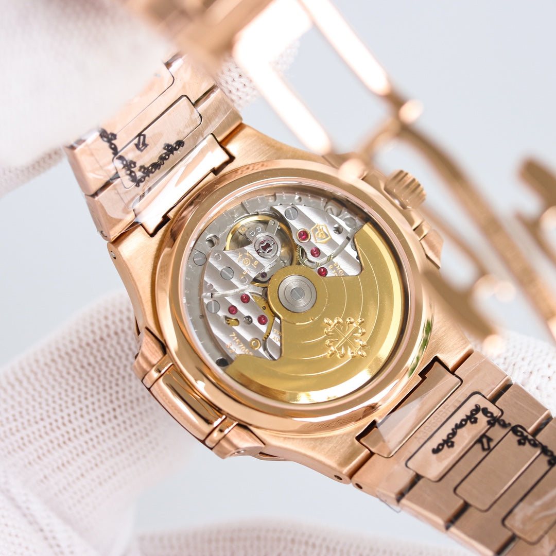 Lady - Purple - Rosegold 316L Steel - Automatic - 35mm