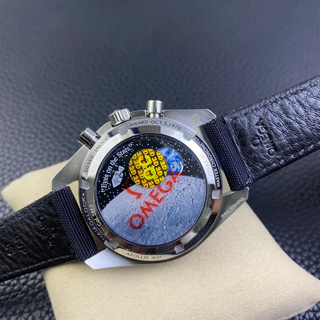 Black Ceramic - Black Rubber- Chronograph - Manual-winding - 42mm