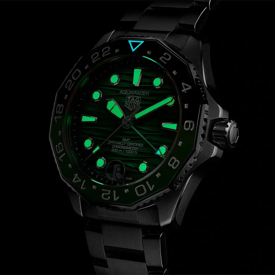 Green -Silver 904L Steel - Automatic - 42mm