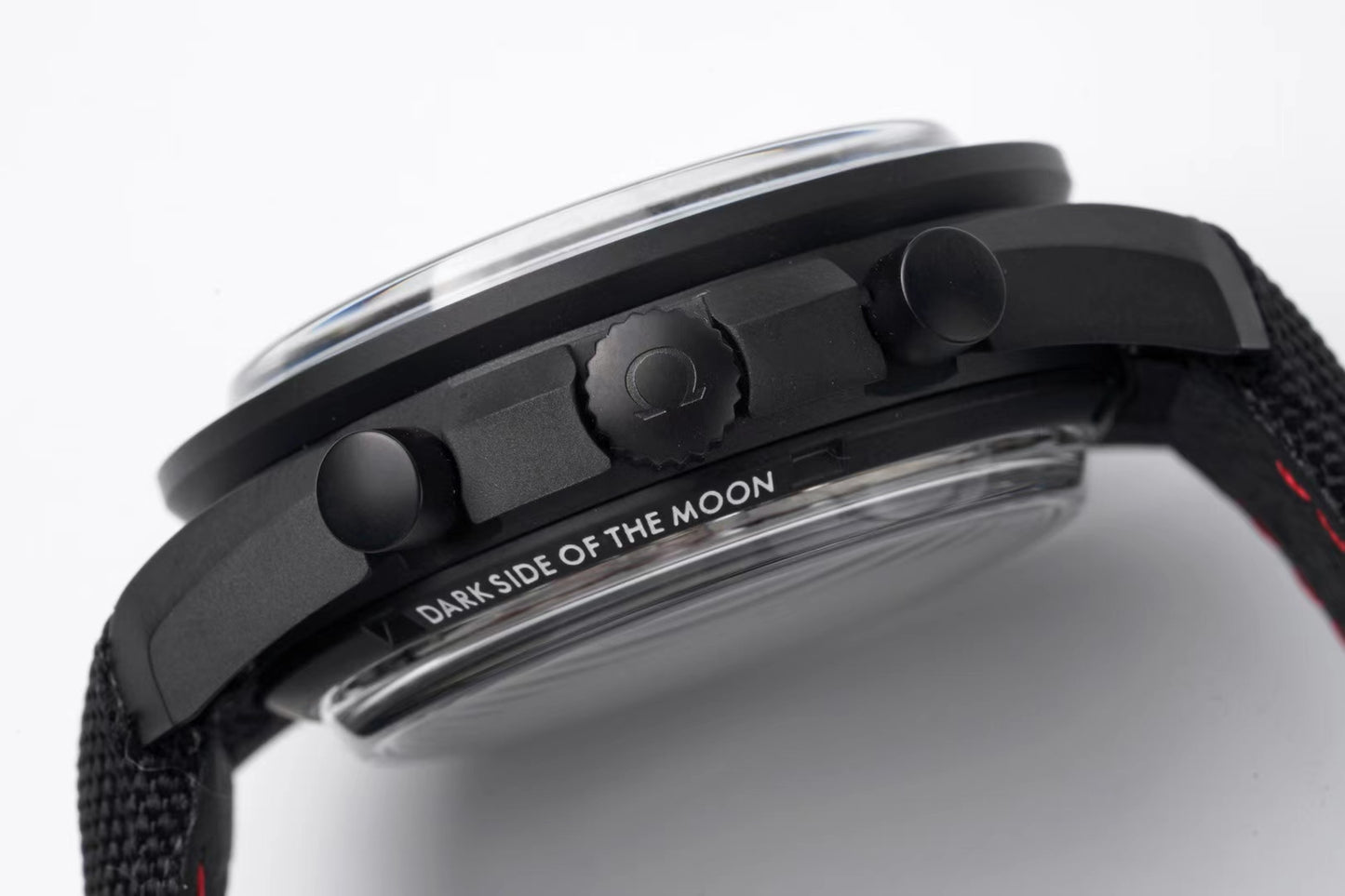 Chronograph -Moon back - Grey - Black Rubber- Automatic - 44mm