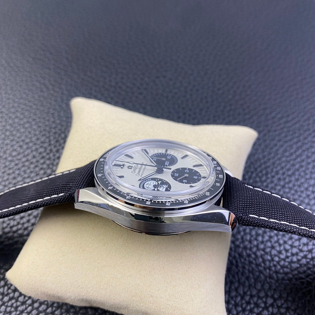 Black Ceramic - Black Rubber- Chronograph - Manual-winding - 42mm