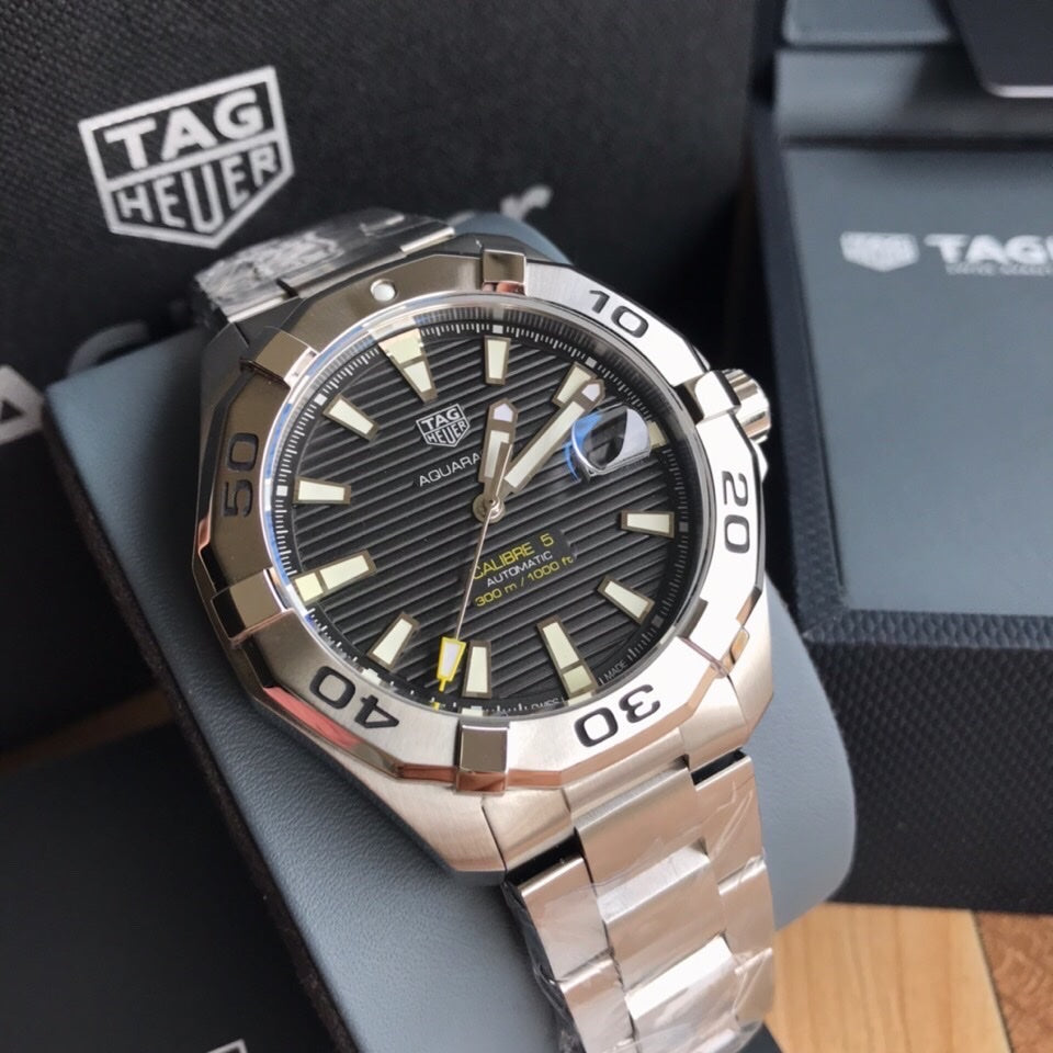 Grey - Silver 904L steel - Automatic - 41mm