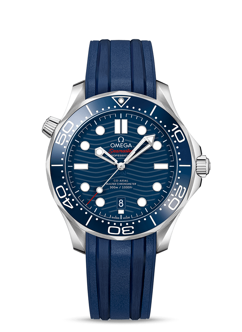 Compensation watches(without box) -Blue Steel - Blue Rubber - Automatic - 42mm