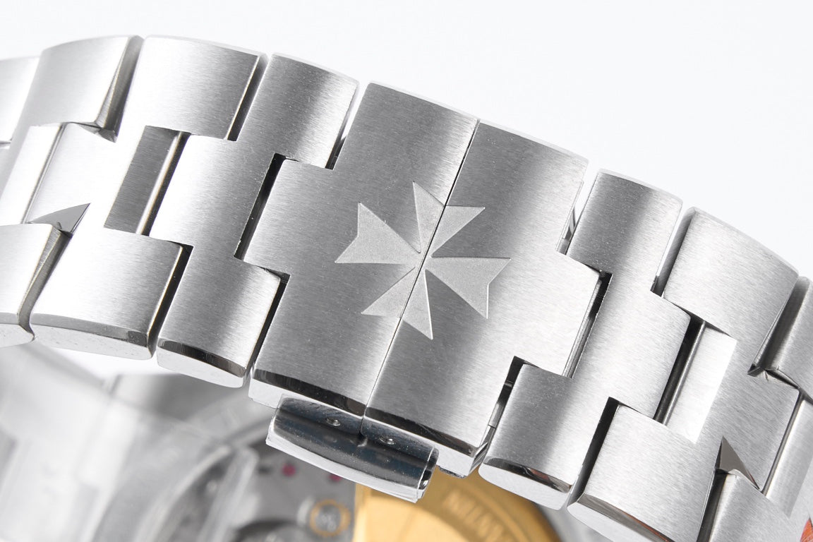 cal 5100 - Blue - Silver 904L Steel - Automatic - 41mm