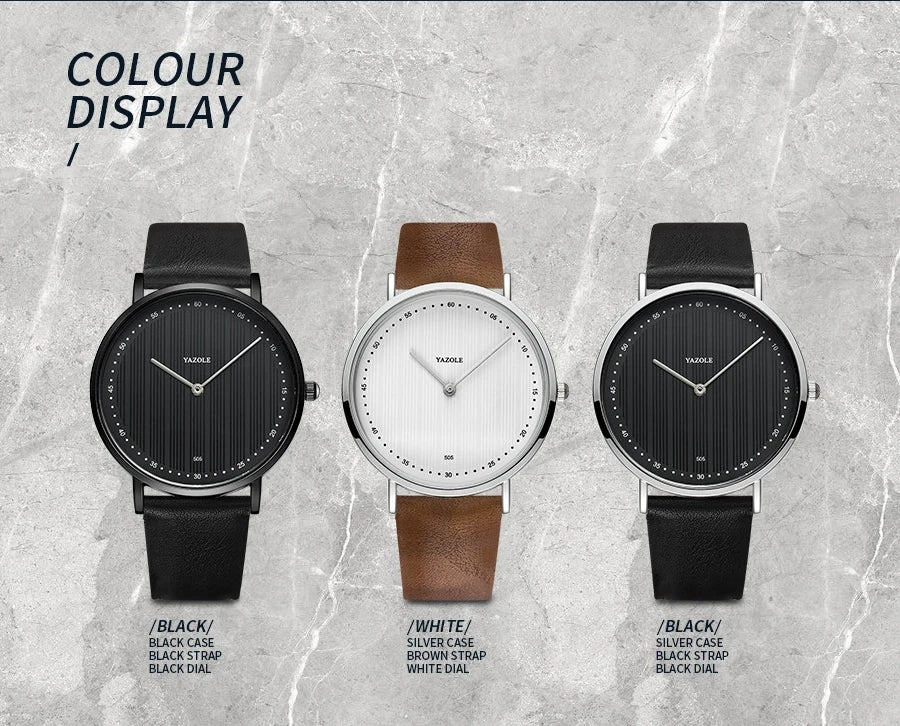 Black - Brown Leather - Automatic - 42mm