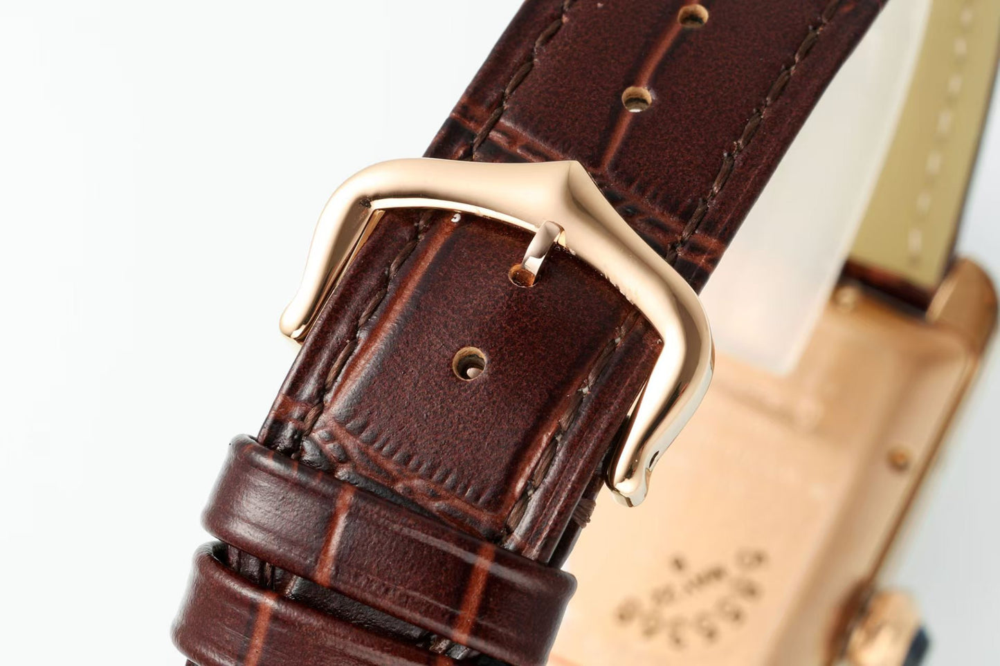 AF Tank -W2609156 - Yellow gold -Brwon Leather - Automatic - 45*26mm