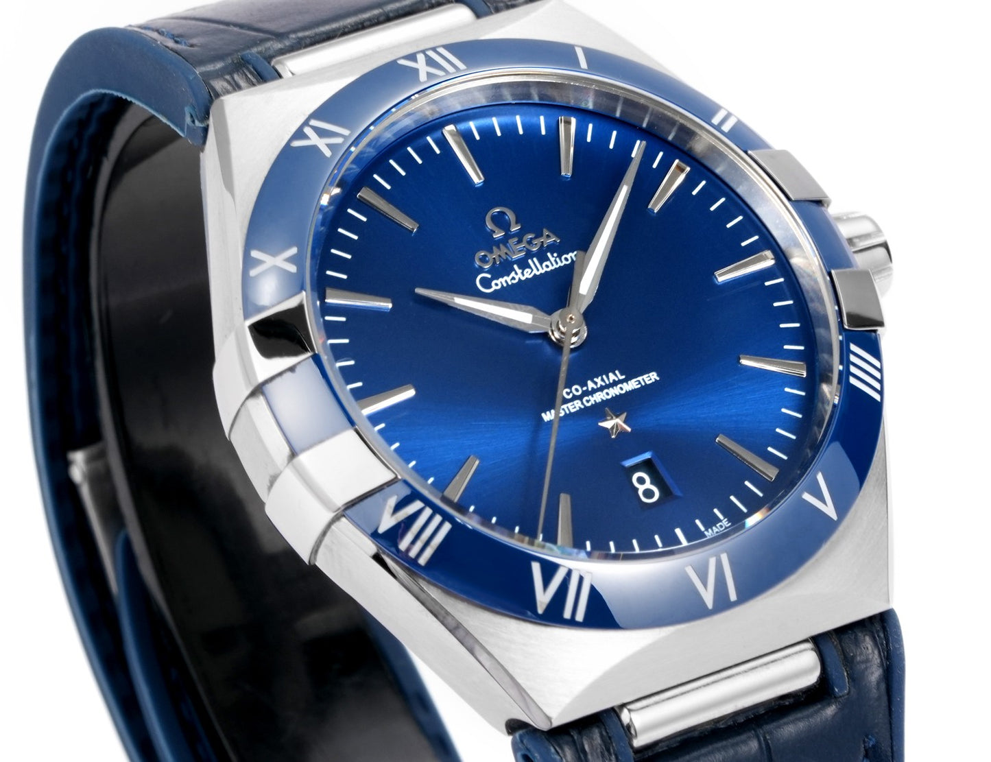 Blue Silver - Blue Leather - Automatic - 41mm