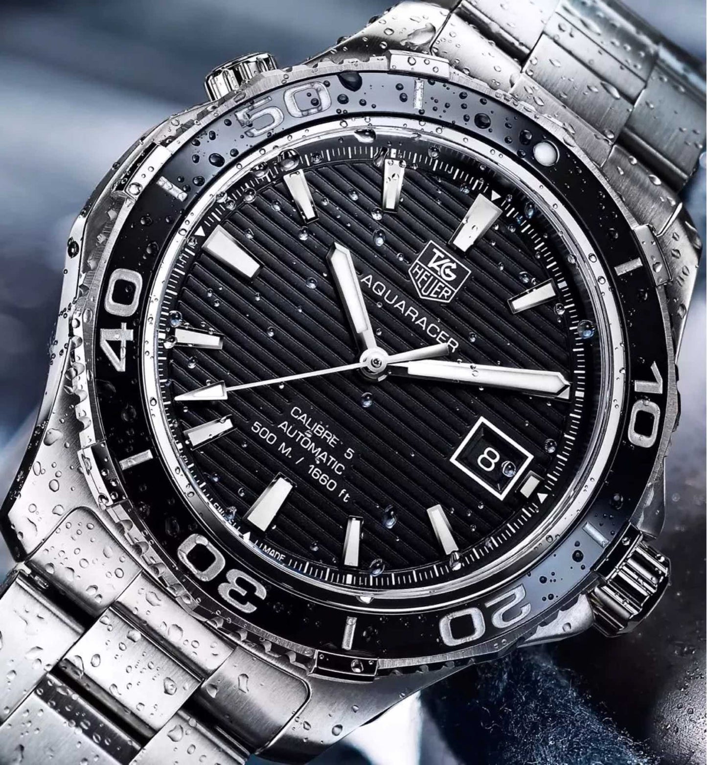 Grey - White 904L steel - Automatic - 41mm