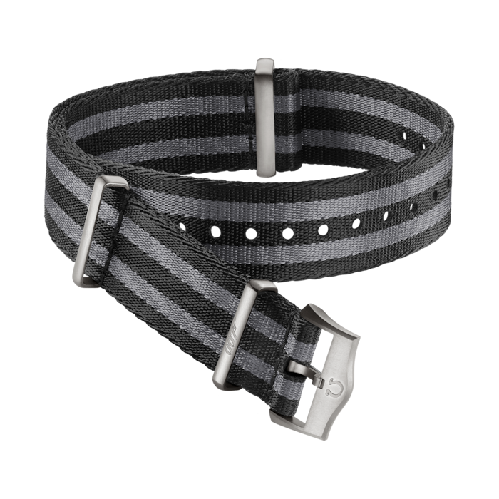 Nylon canvas colored strap for S-master 300M 42mm