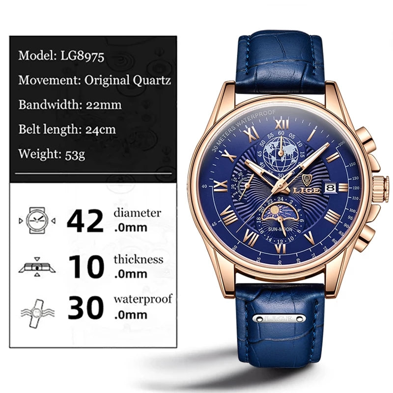 Men's Automatic Automatic Watch - 40mm