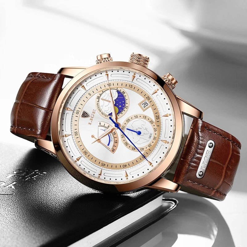 Automatic Business - Leather Strap - 42mm