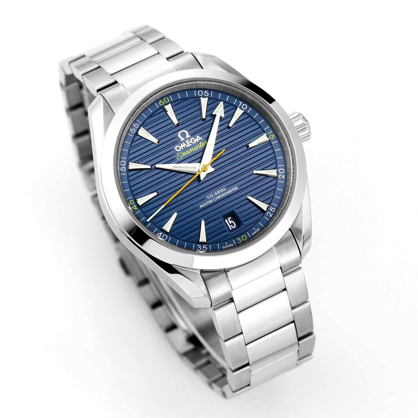 Blue Silver- White 904L Steel- Automatic - 41mm