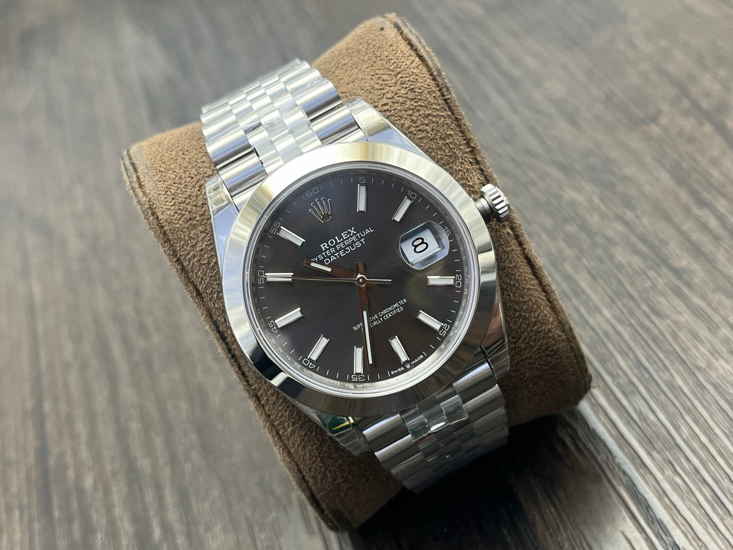 C-Factory -Grey - Smooth Bezel - Silver 904L Steel- Automatic - 41mm