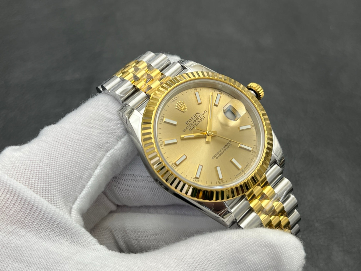 C-Factory -Yellow - Silver Yellow 904L Steel- Automatic - 41mm