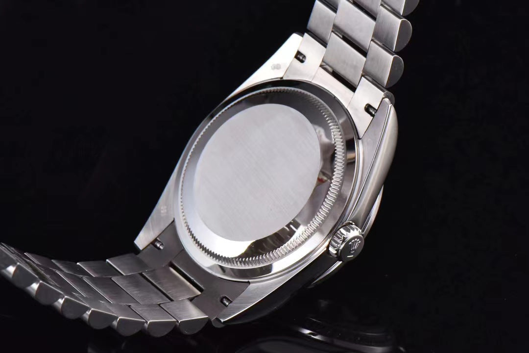 Luxury - White Silver - 904L Steel - Automatic - 36mm