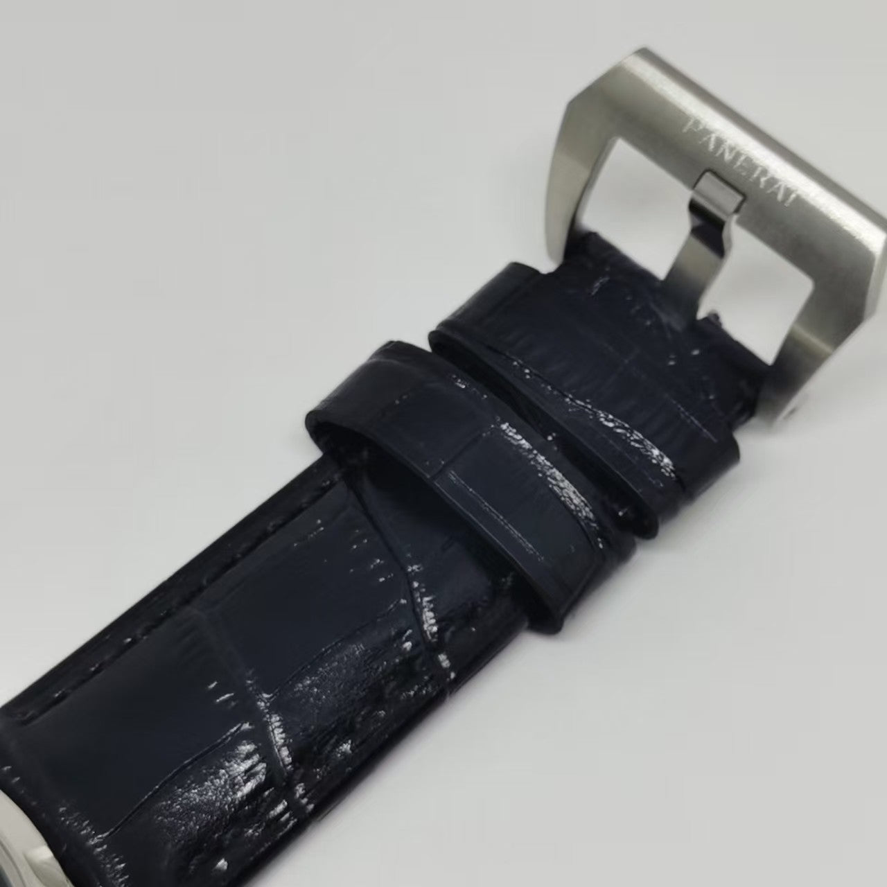 Black - Silver 904L Steel- Black Leather - Automatic - 44mm