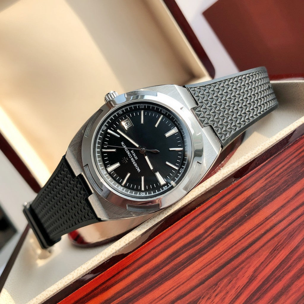 Black Silver - Black Rubber - Automatic - 41mm