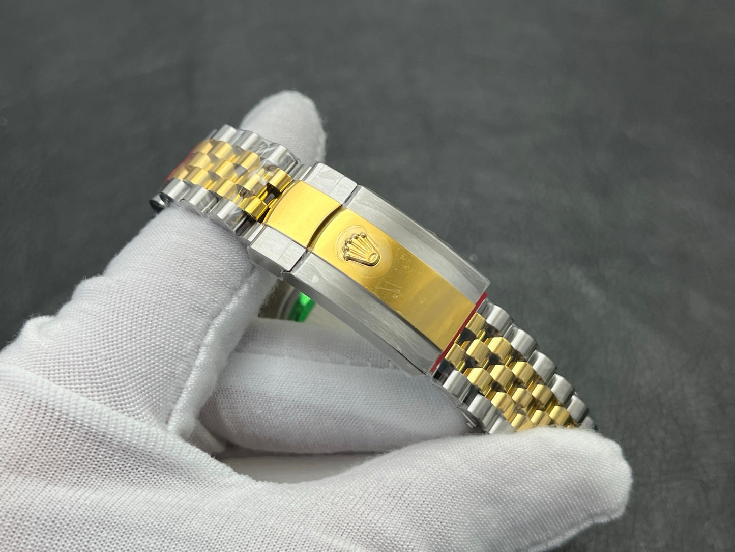 C-Factory -Silver - Yellow Smooth Bezel - Yellow Silver 904L Steel- Automatic - 41mm