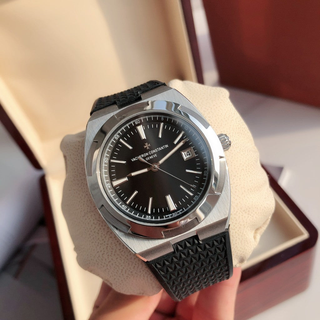 Black Silver - Black Rubber - Automatic - 41mm