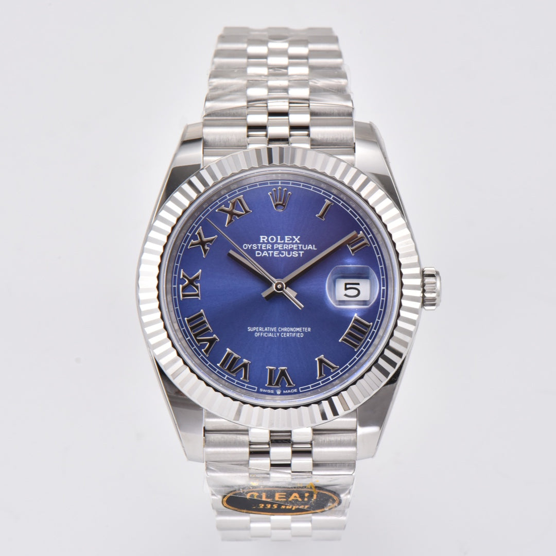 C-Factory - Blue- Silver 904L Steel- Automatic - 41mm