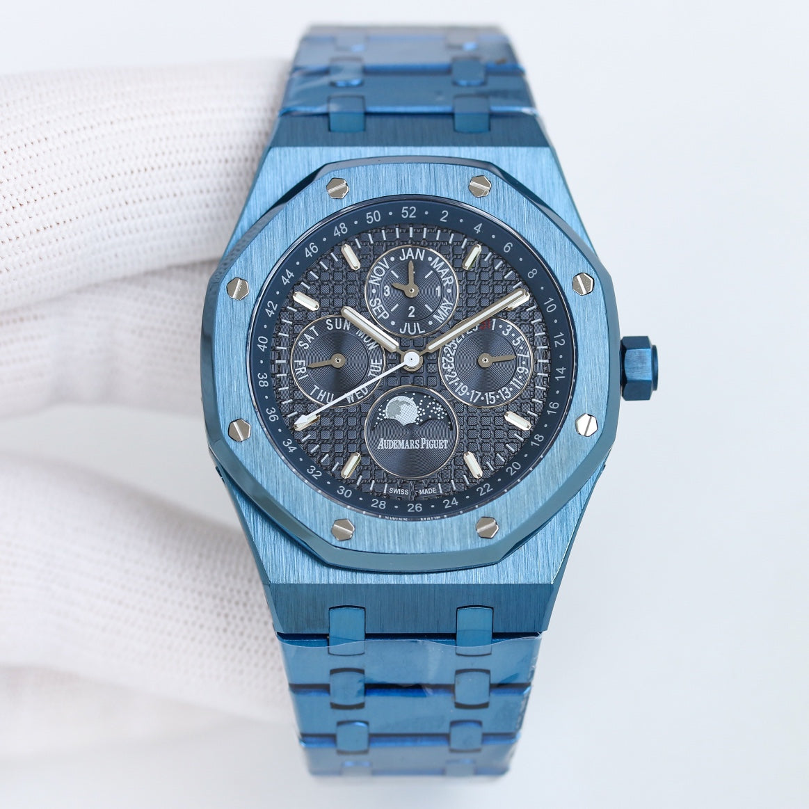 Black - Blue 904L Steel - Automatic - 41mm