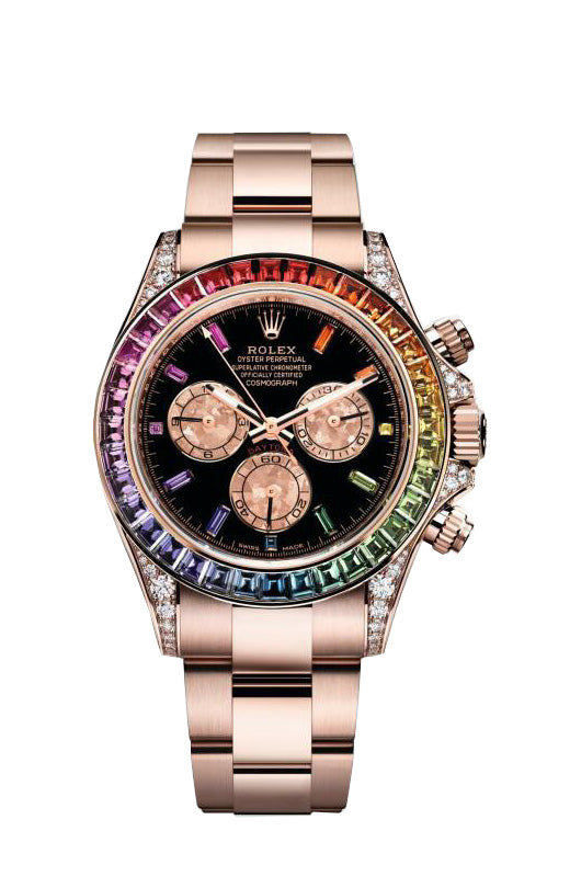 Chronograph -Rainbow Dial Luxury Steel Watch - Automatic- 40mm