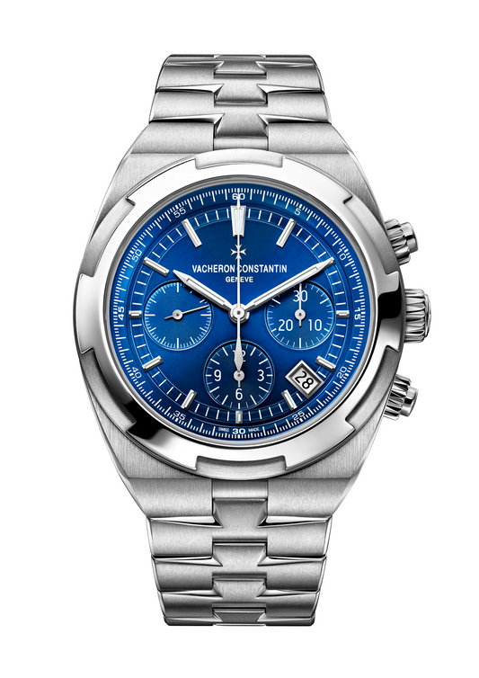 Chronograph-Blue - White 904L Silver - Automatic - 43mm