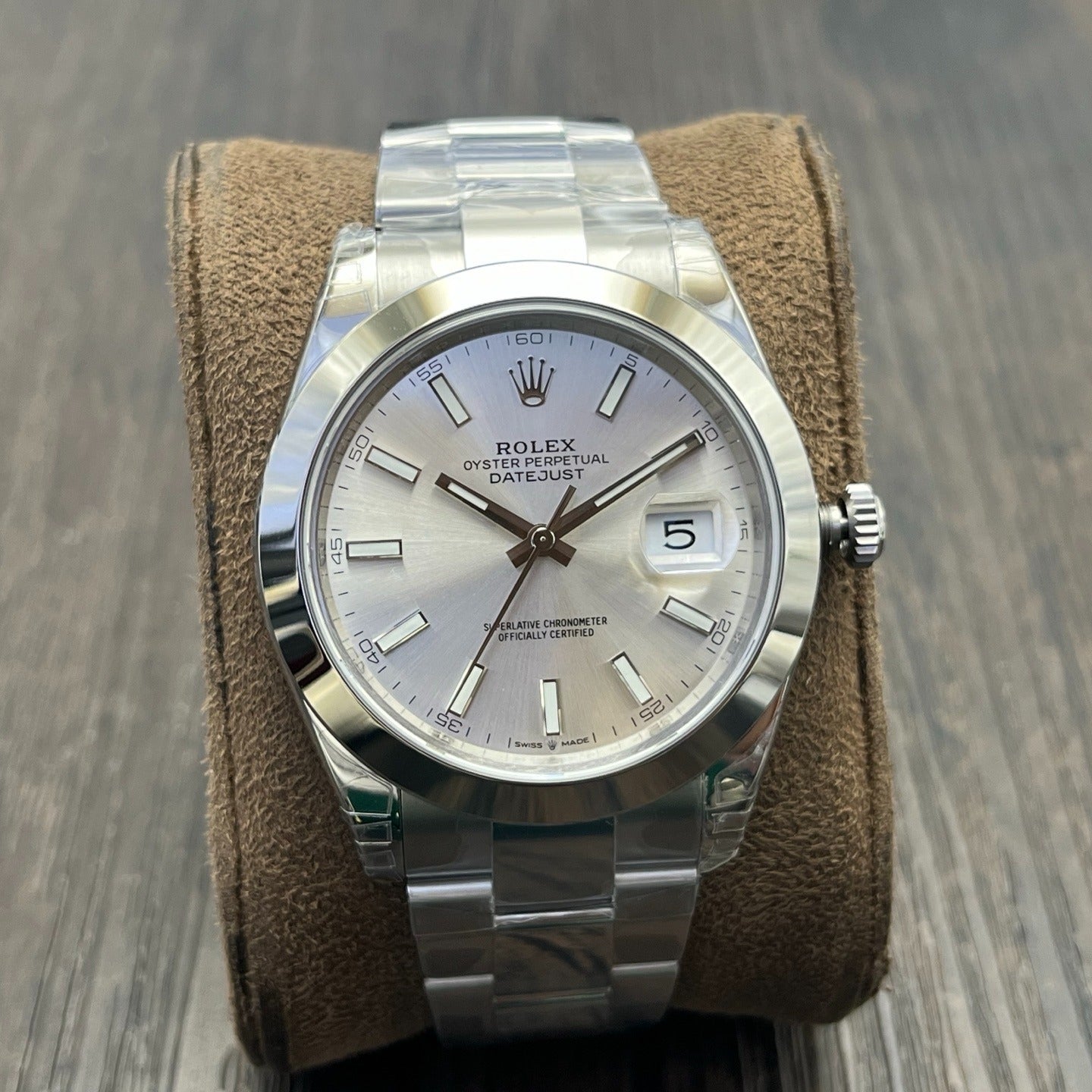 C-Factory -Silver - Smooth Bezel - Silver 904L Steel- Automatic - 41mm