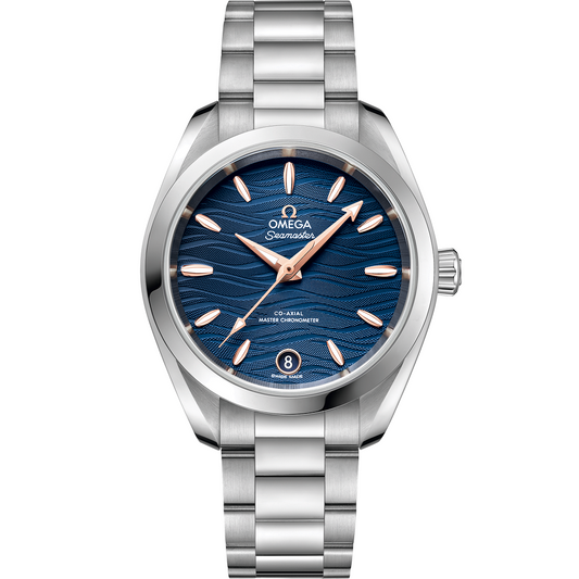 LADY-Blue 904L Steel- Blue 904L Steel- Quartz/Automatic - 34mm