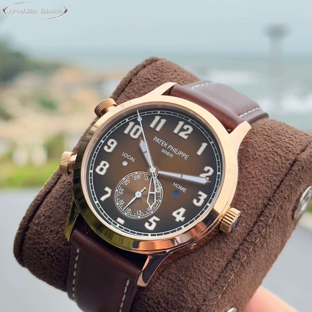 Silver Brown - Brown Leather - Automatic - 42mm