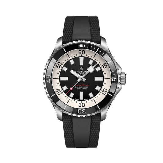 Black Ceramic- Black White Face - Black Rubber - Automatic - 42mm