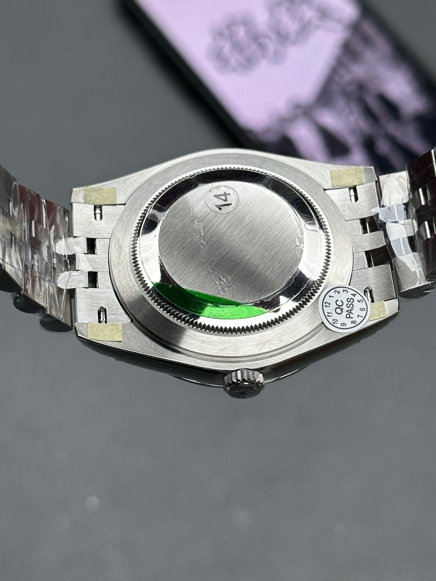 Grey - Silver 904L Steel- Automatic - 41mm